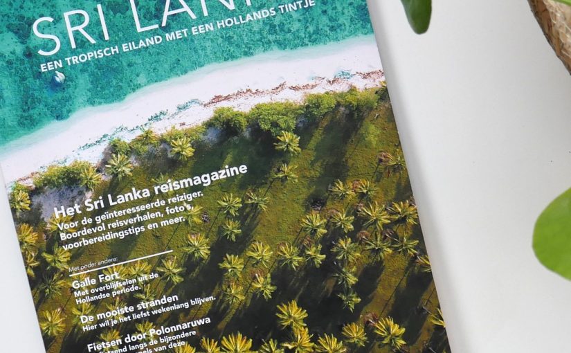 Sri Lanka reisgids magazine (luxe print uitgave)