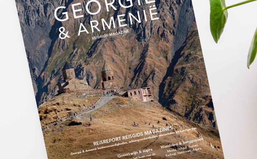 Georgië & Armenië reisgids magazine (luxe print uitgave)
